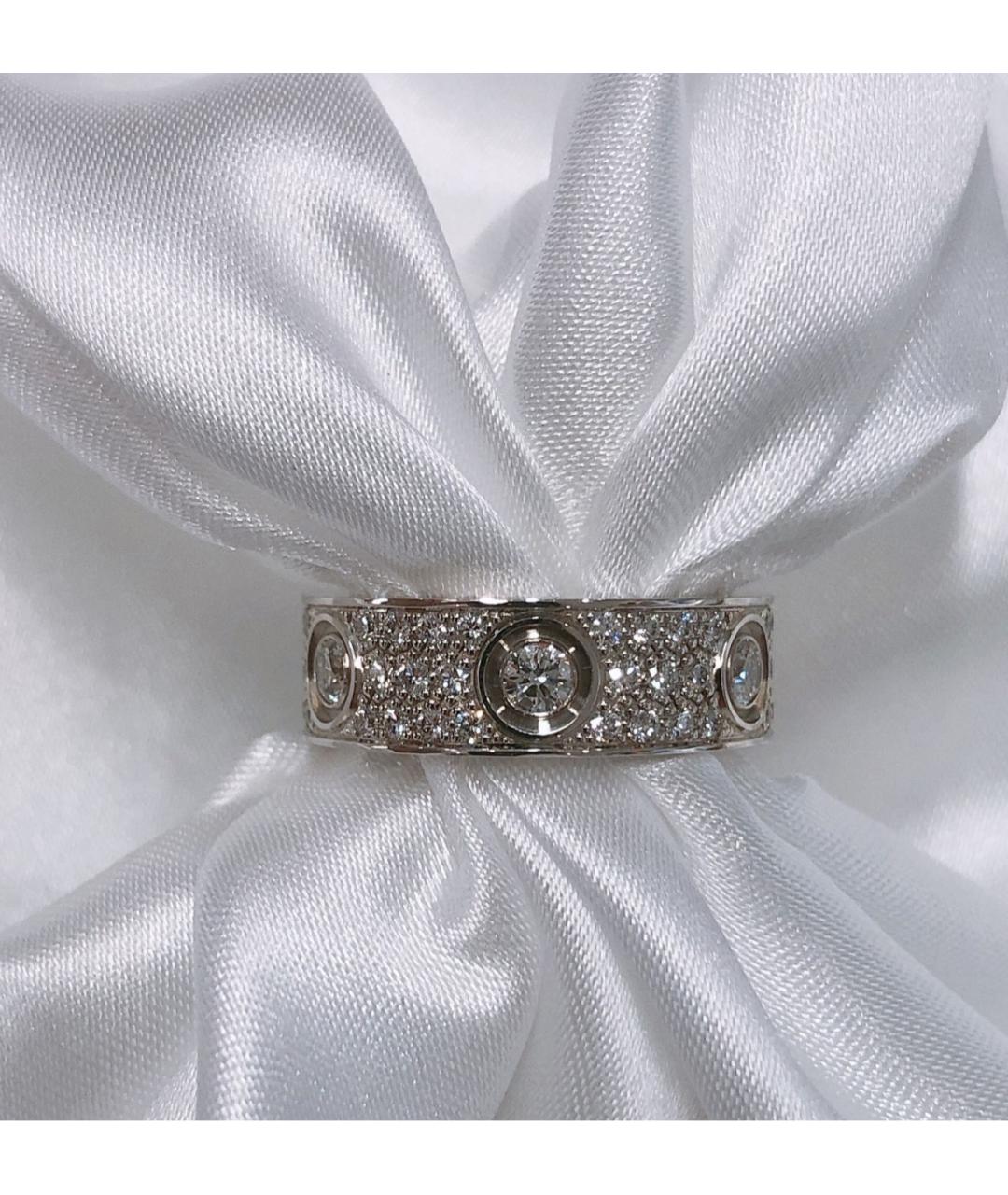 CARTIER Серебряное кольцо из белого золота, фото 7