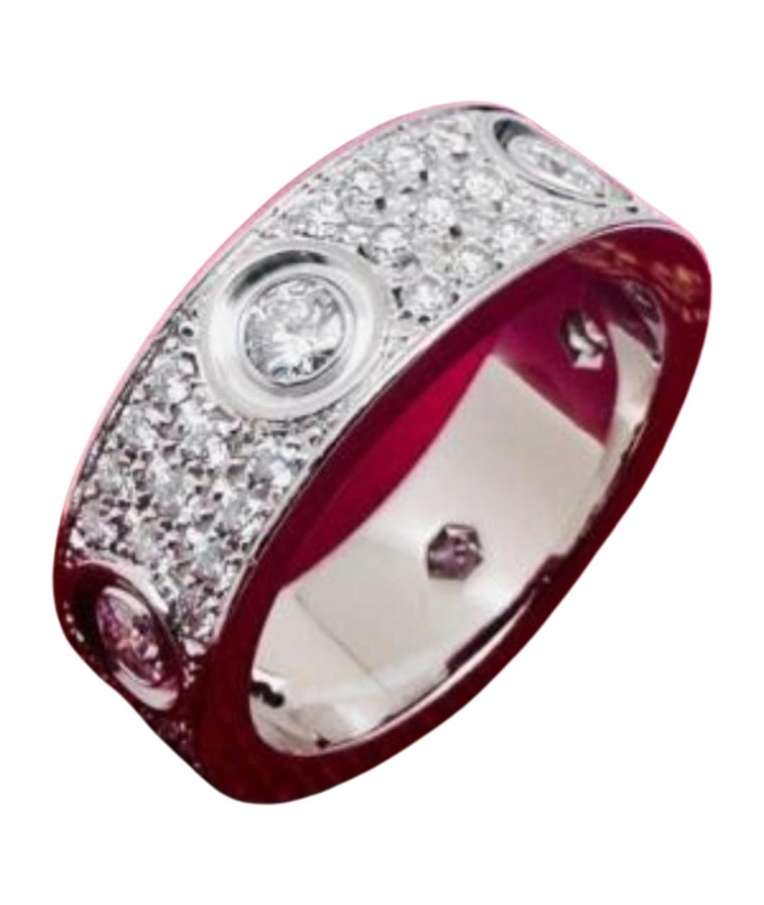 CARTIER Серебряное кольцо из белого золота, фото 1