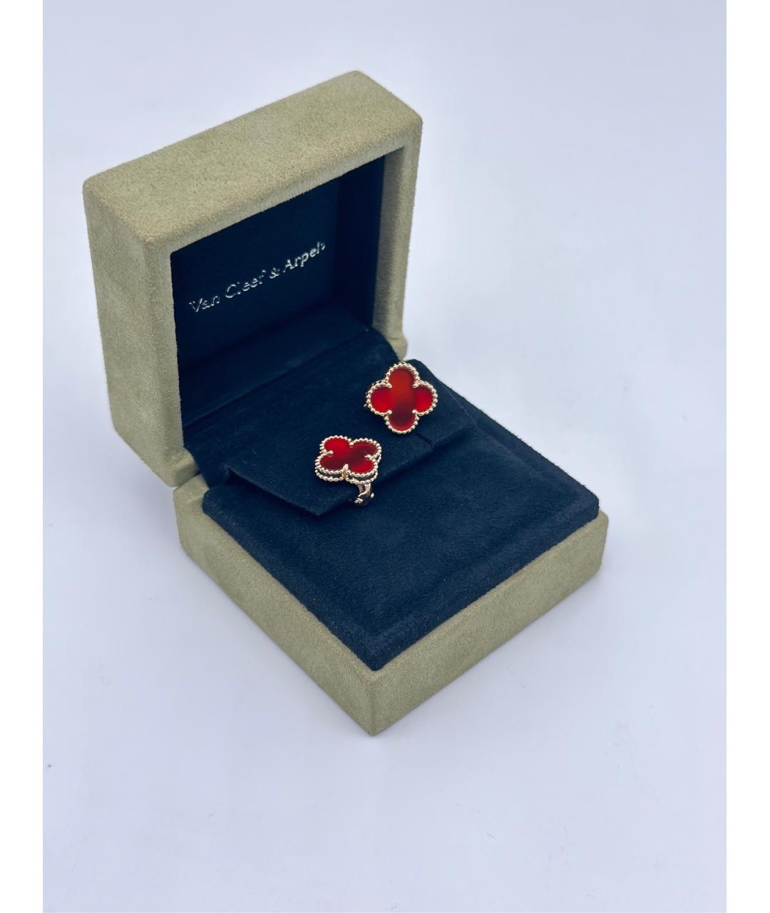 VAN CLEEF & ARPELS Золотые серьги из желтого золота, фото 4