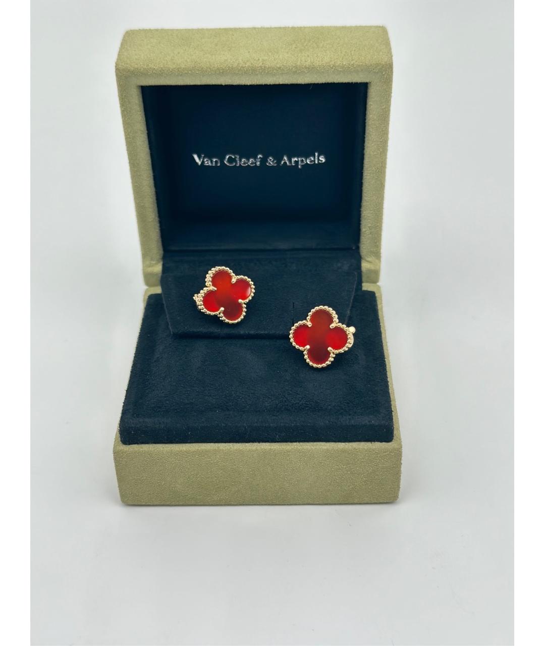 VAN CLEEF & ARPELS Золотые серьги из желтого золота, фото 7