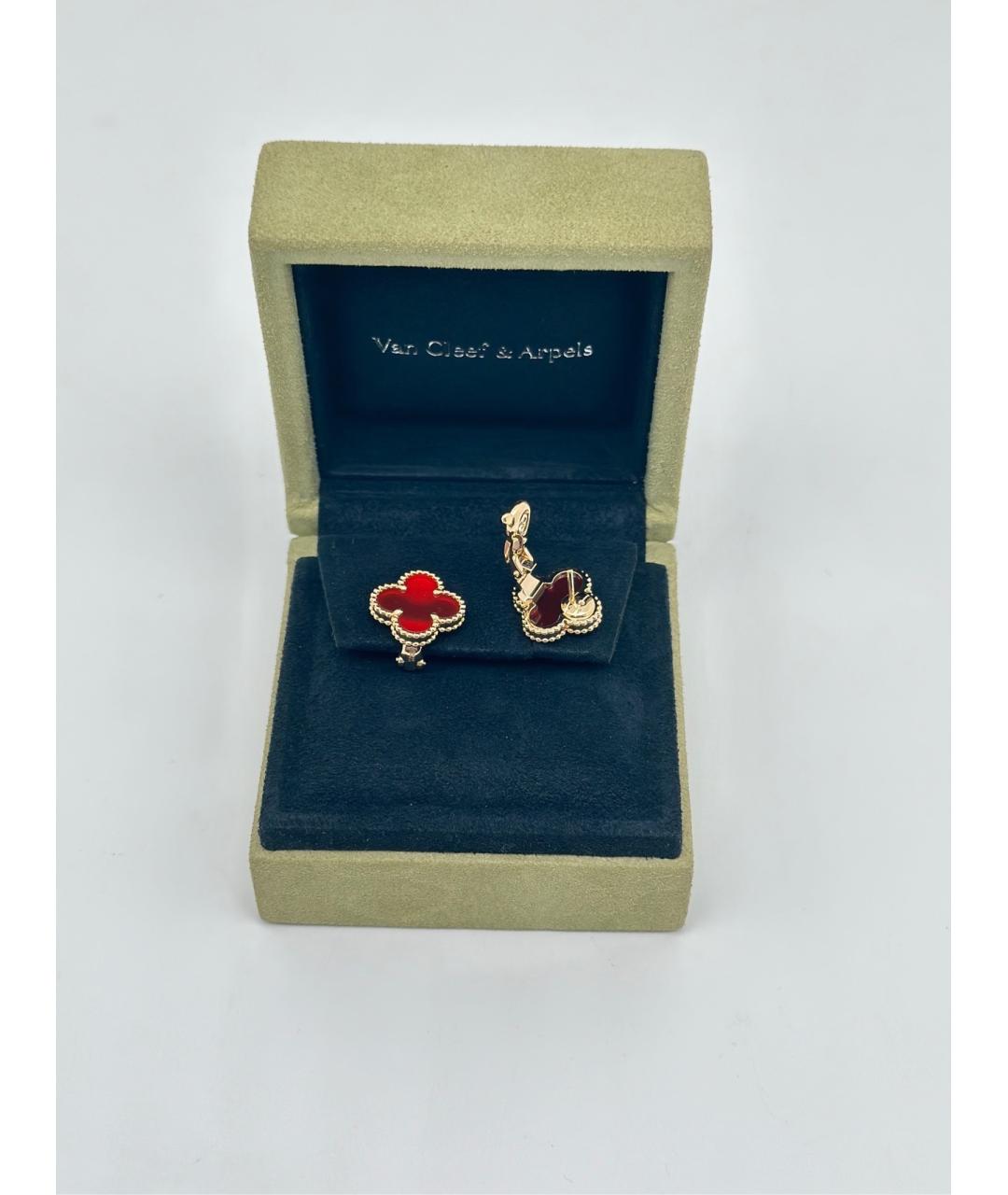 VAN CLEEF & ARPELS Золотые серьги из желтого золота, фото 5