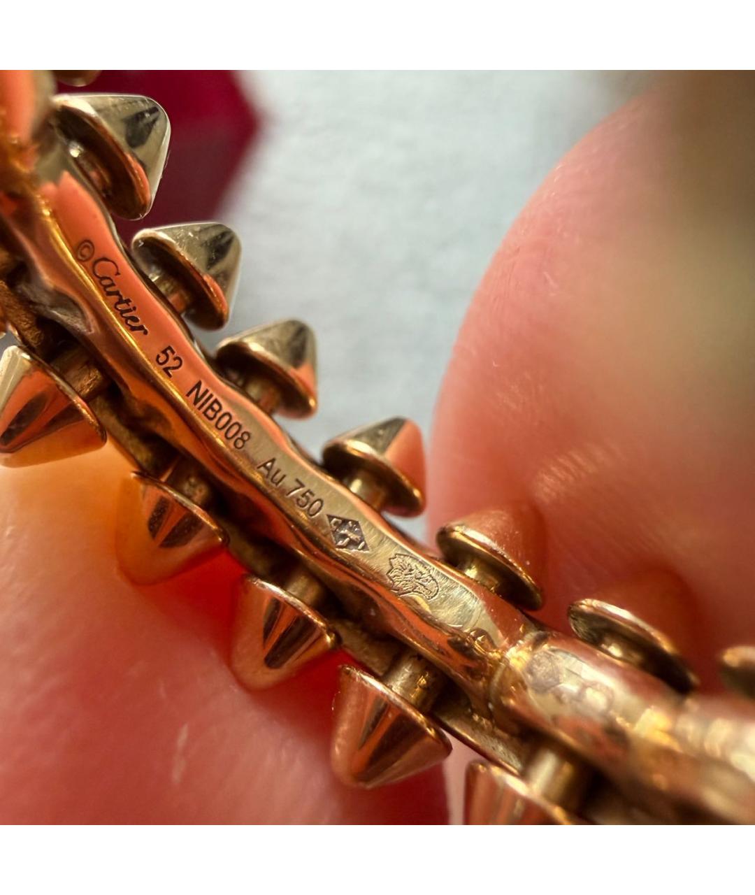 CARTIER Золотое кольцо из розового золота, фото 4
