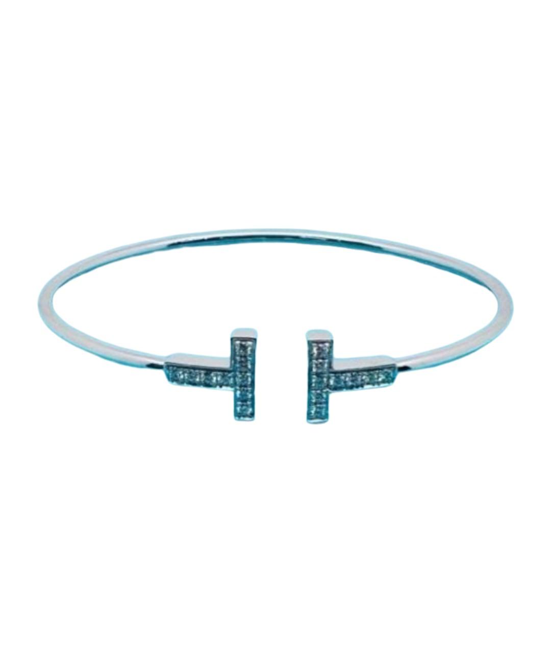 TIFFANY&CO Серебряный браслет из белого золота, фото 1