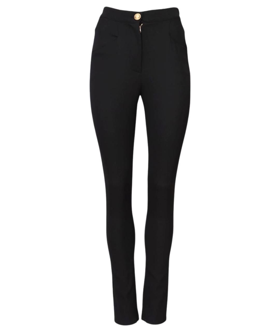 BALMAIN Черные брюки узкие, фото 1