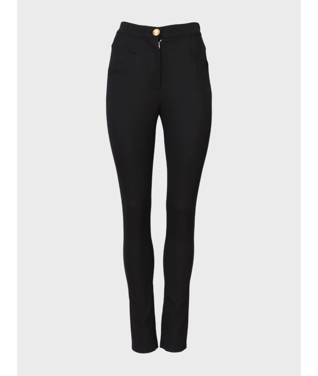 BALMAIN Черные брюки узкие, фото 4