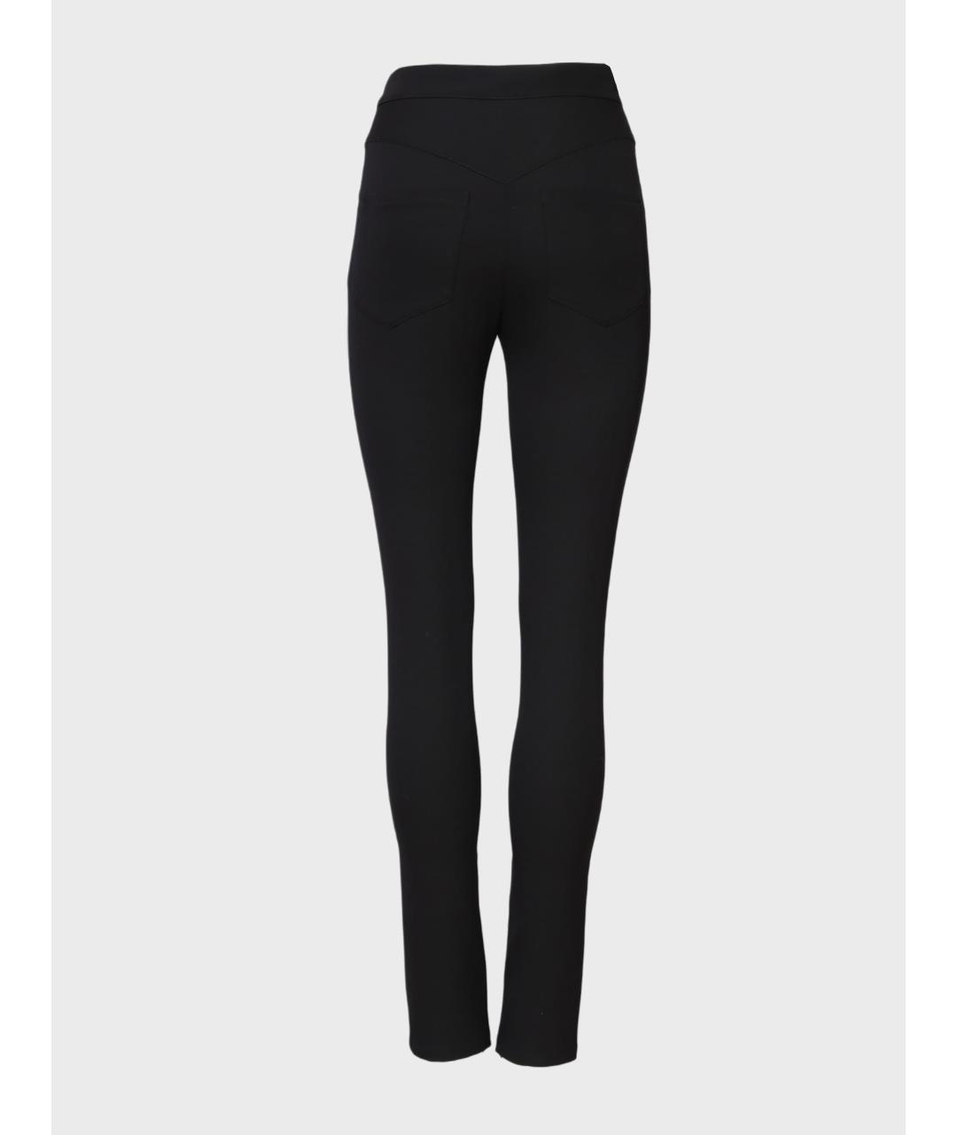 BALMAIN Черные брюки узкие, фото 2