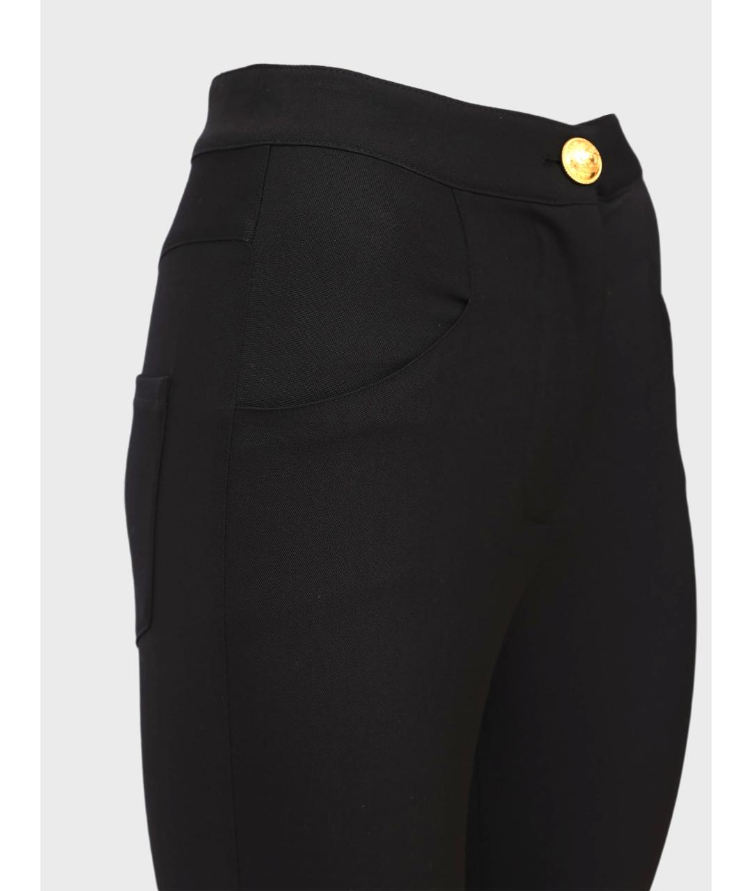 BALMAIN Черные брюки узкие, фото 3