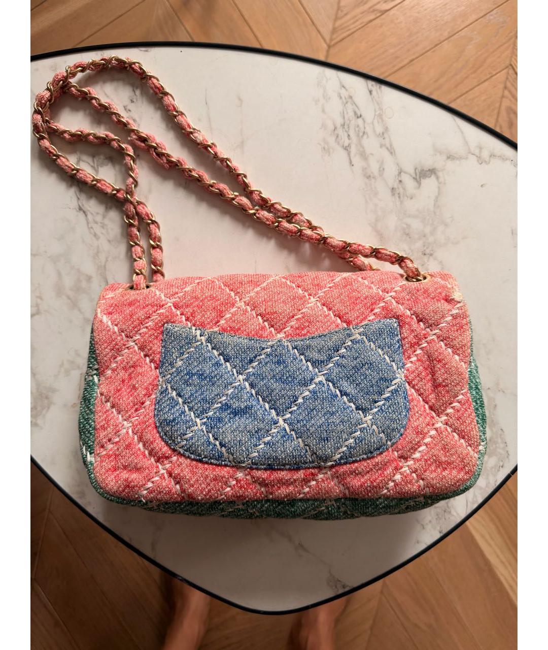 CHANEL Мульти твидовая сумка с короткими ручками, фото 2