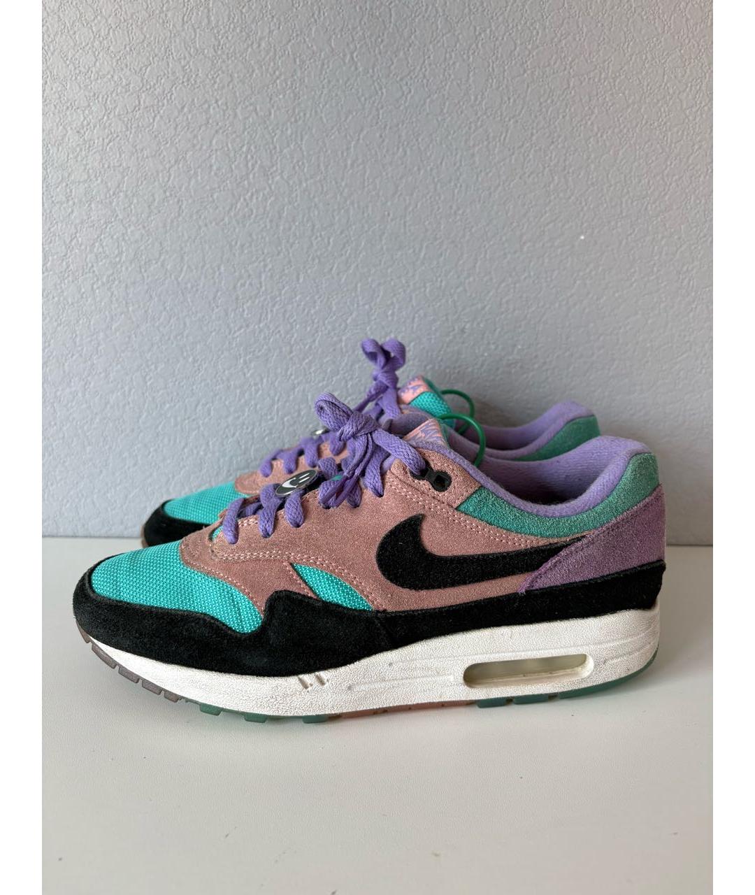 NIKE Мульти текстильные низкие кроссовки / кеды, фото 3