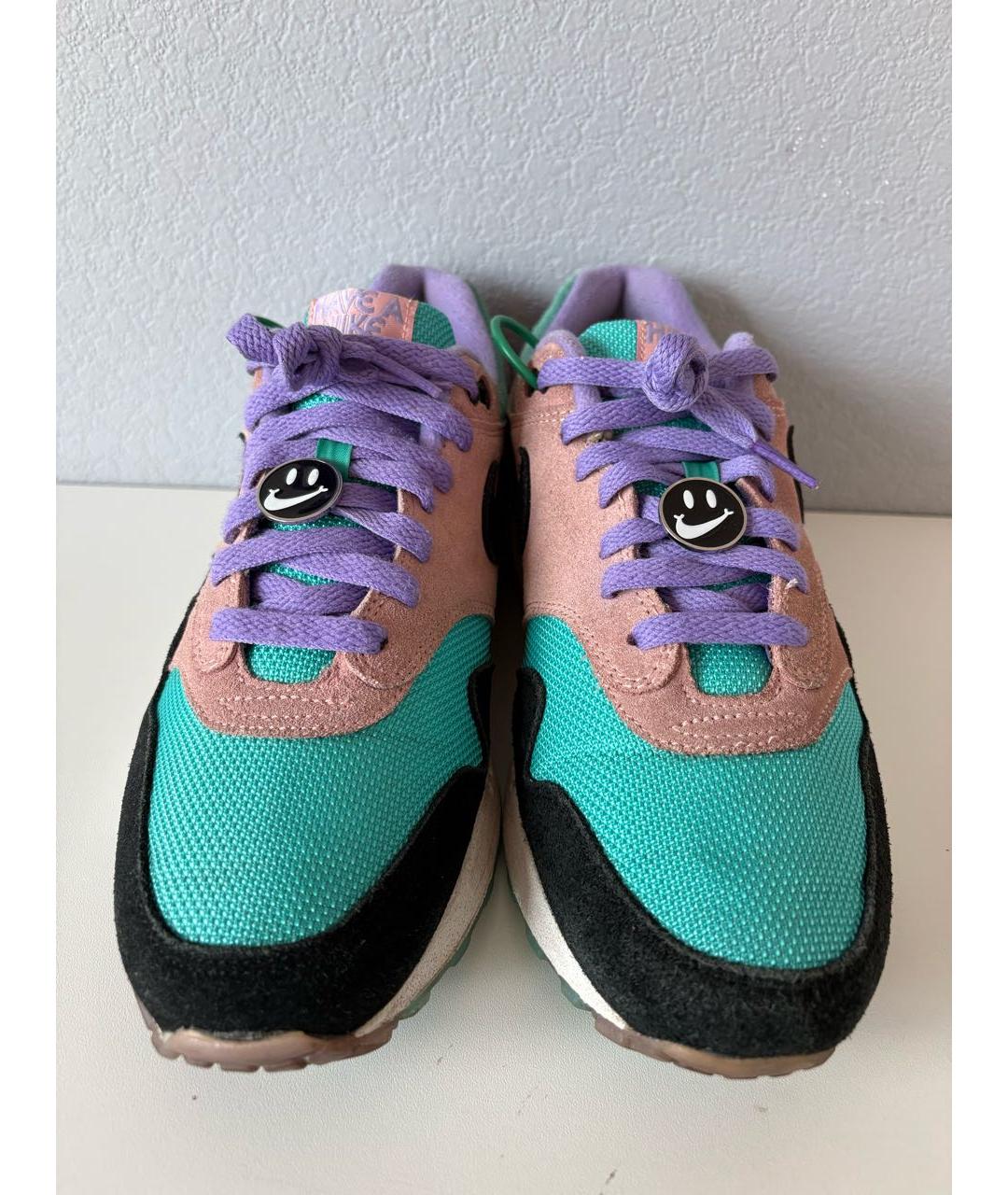 NIKE Мульти текстильные низкие кроссовки / кеды, фото 5