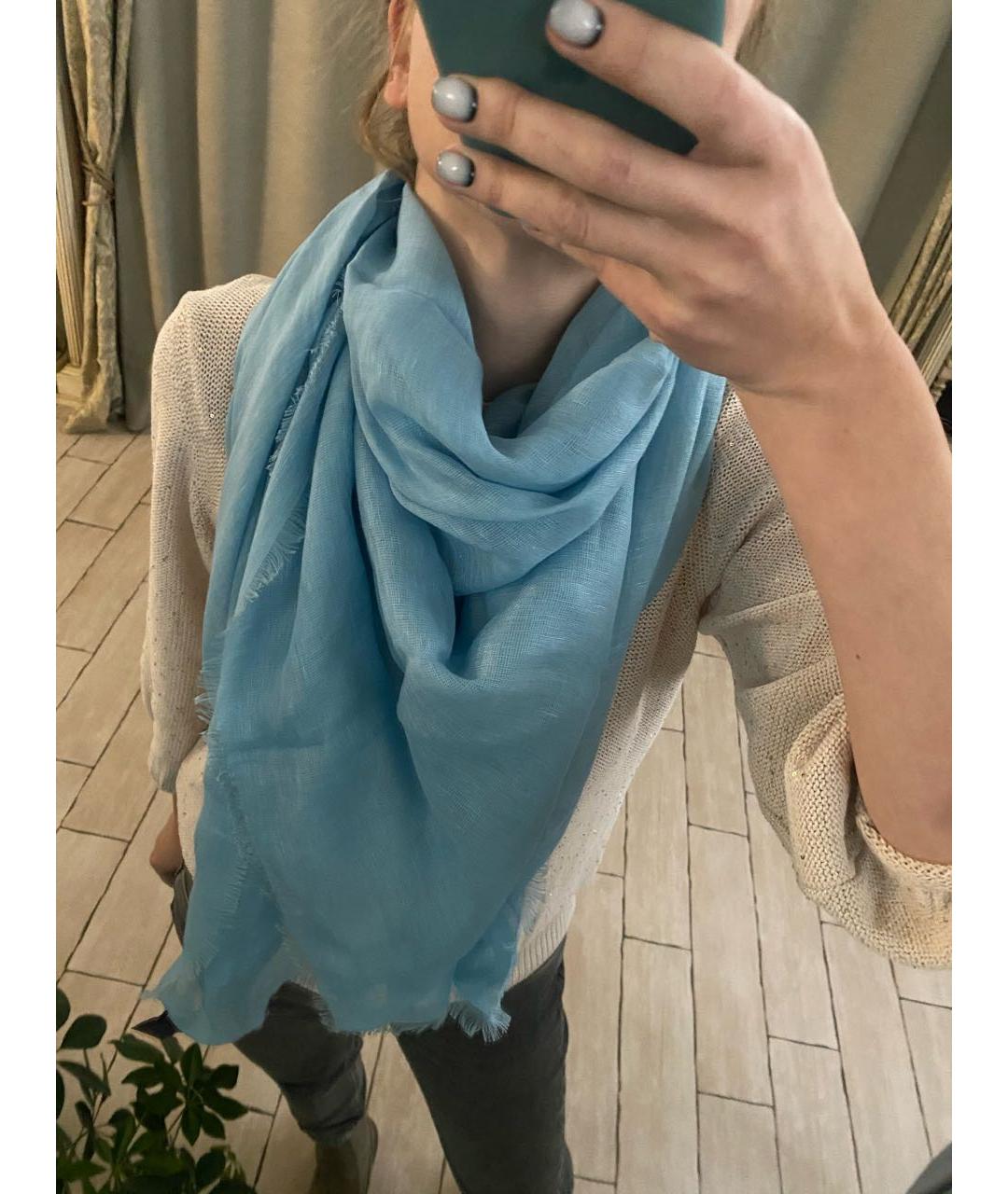 ETRO Голубой платок, фото 3