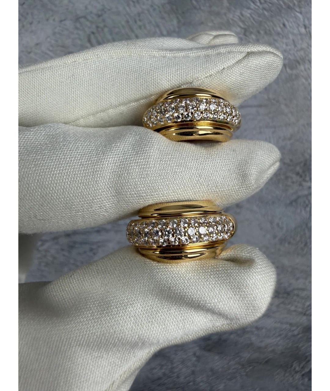 PIAGET Золотые серьги из желтого золота, фото 2