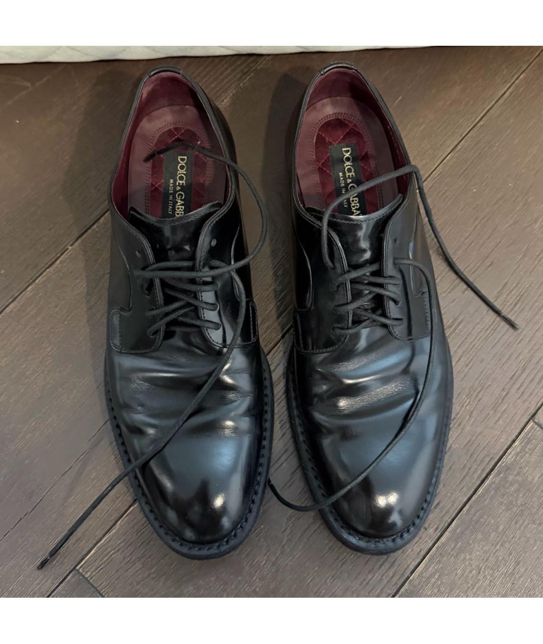 DOLCE&GABBANA Черные туфли, фото 2