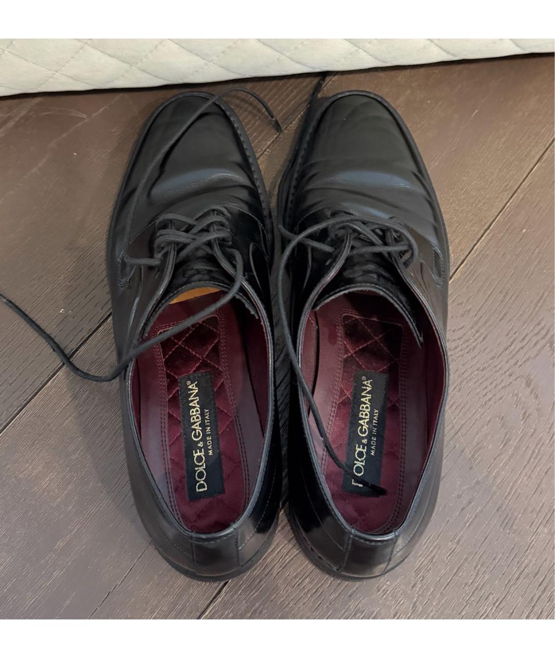 DOLCE&GABBANA Черные туфли, фото 3