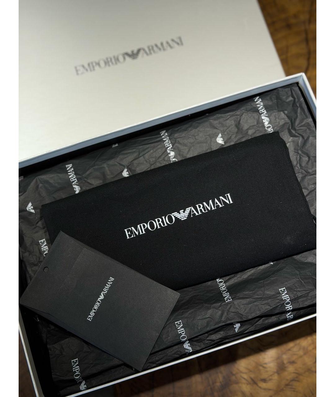 EMPORIO ARMANI Бежевые туфли из лакированной кожи, фото 8