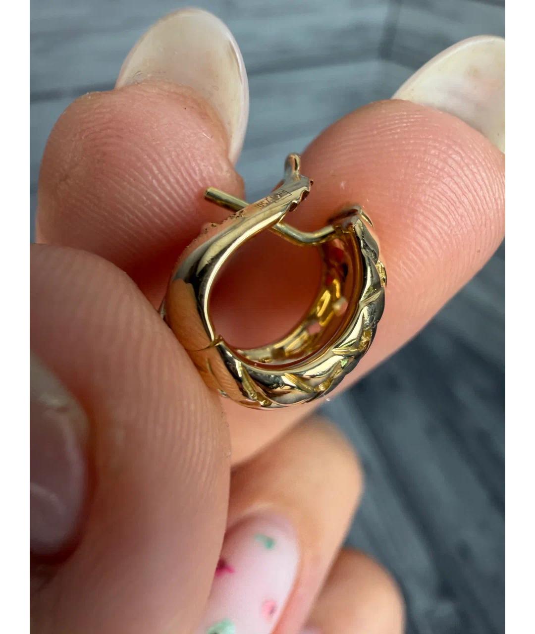 TIFFANY&CO Золотые серьги из желтого золота, фото 3