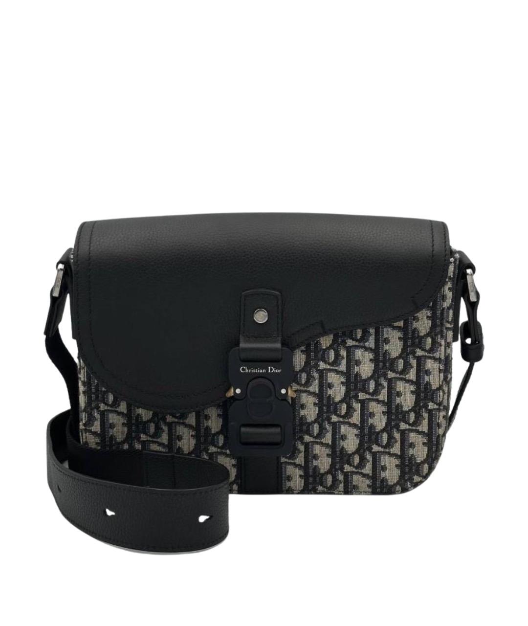 CHRISTIAN DIOR Черная сумка на плечо, фото 1