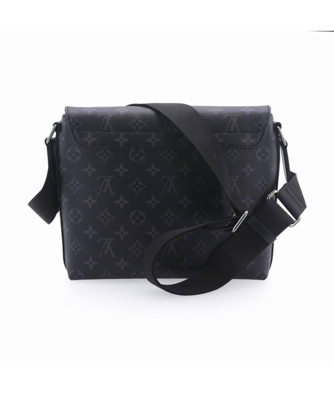 LOUIS VUITTON Черная канва сумка на плечо, фото 3