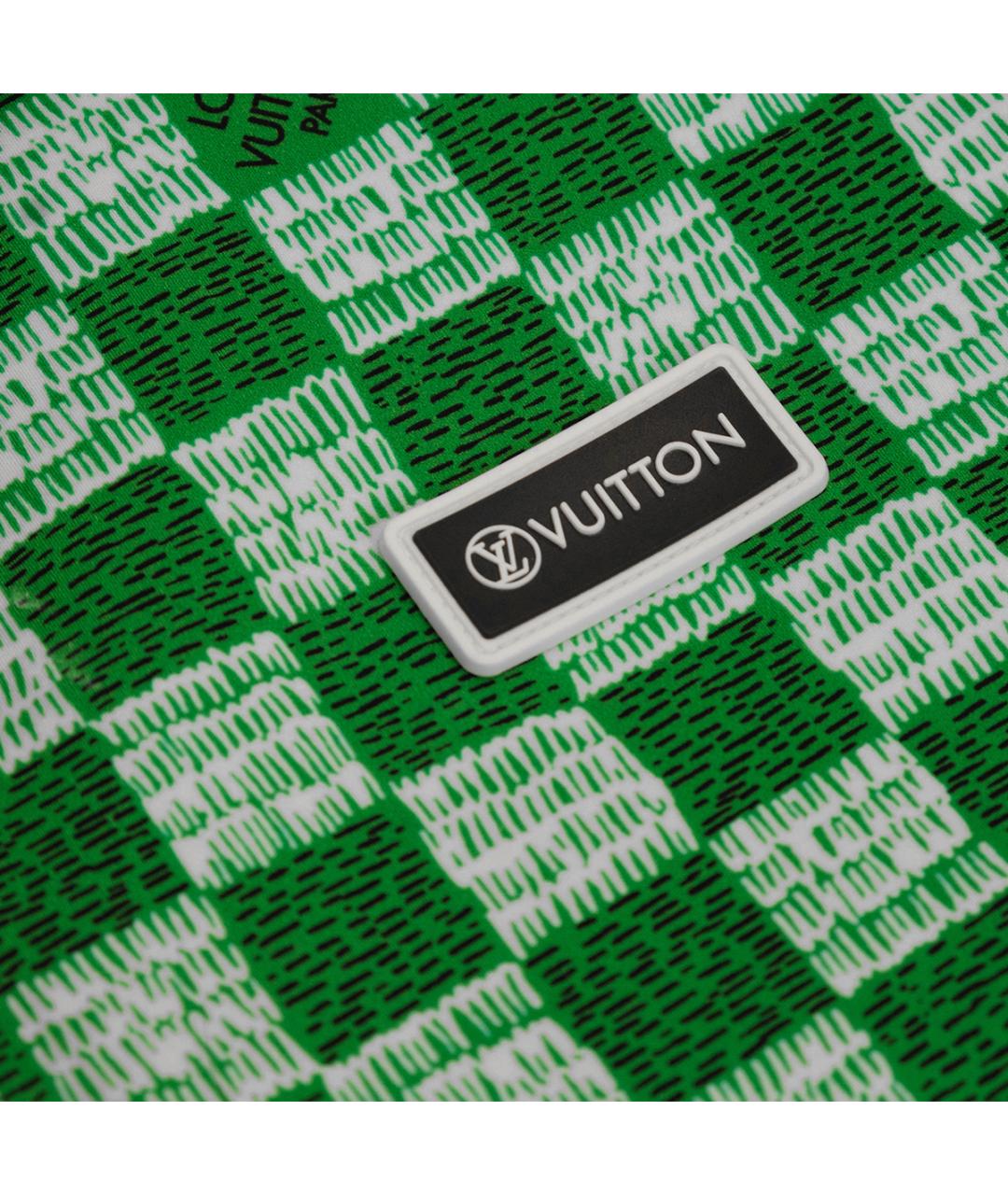 LOUIS VUITTON Зеленая футболка, фото 4