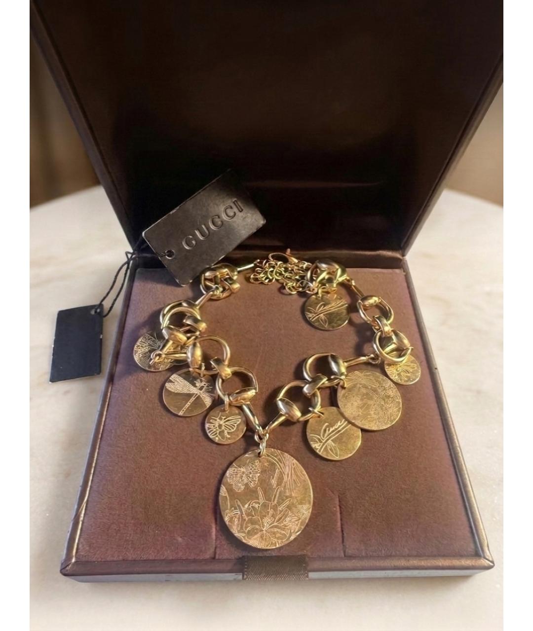 GUCCI Золотое колье из желтого золота, фото 4