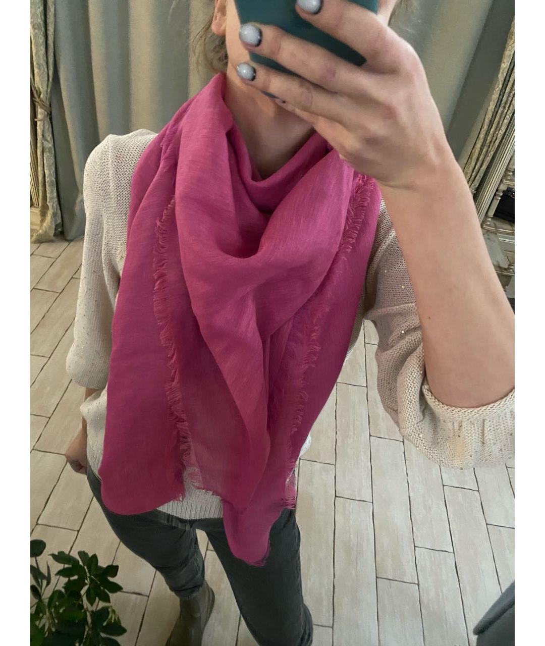 ETRO Розовый платок, фото 2