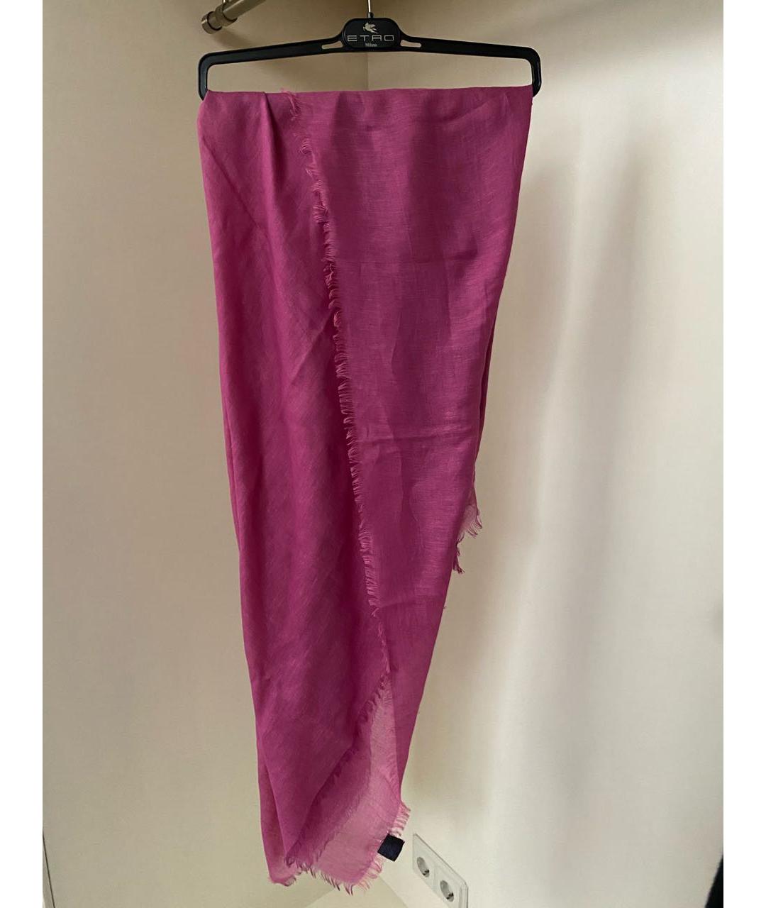 ETRO Розовый платок, фото 4