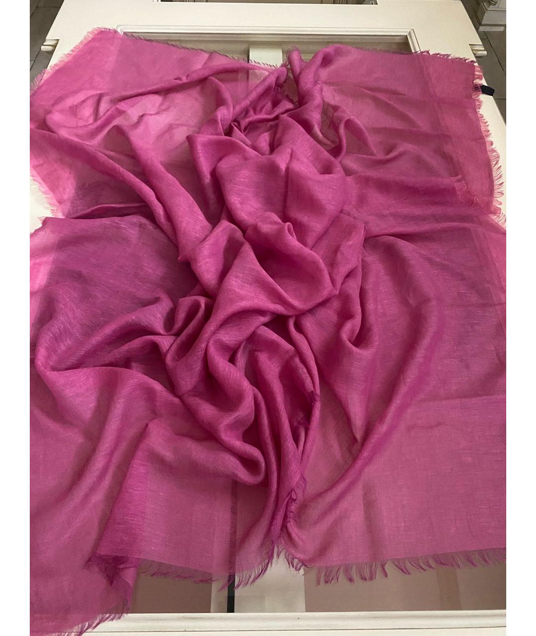 ETRO Розовый платок, фото 6
