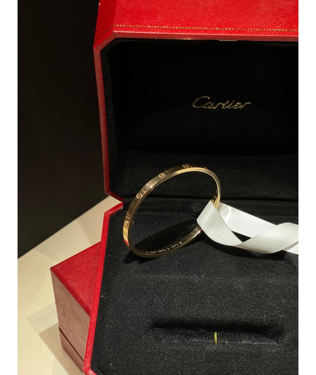 CARTIER Золотой браслет из розового золота, фото 3