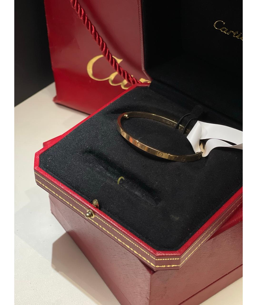 CARTIER Золотой браслет из розового золота, фото 2
