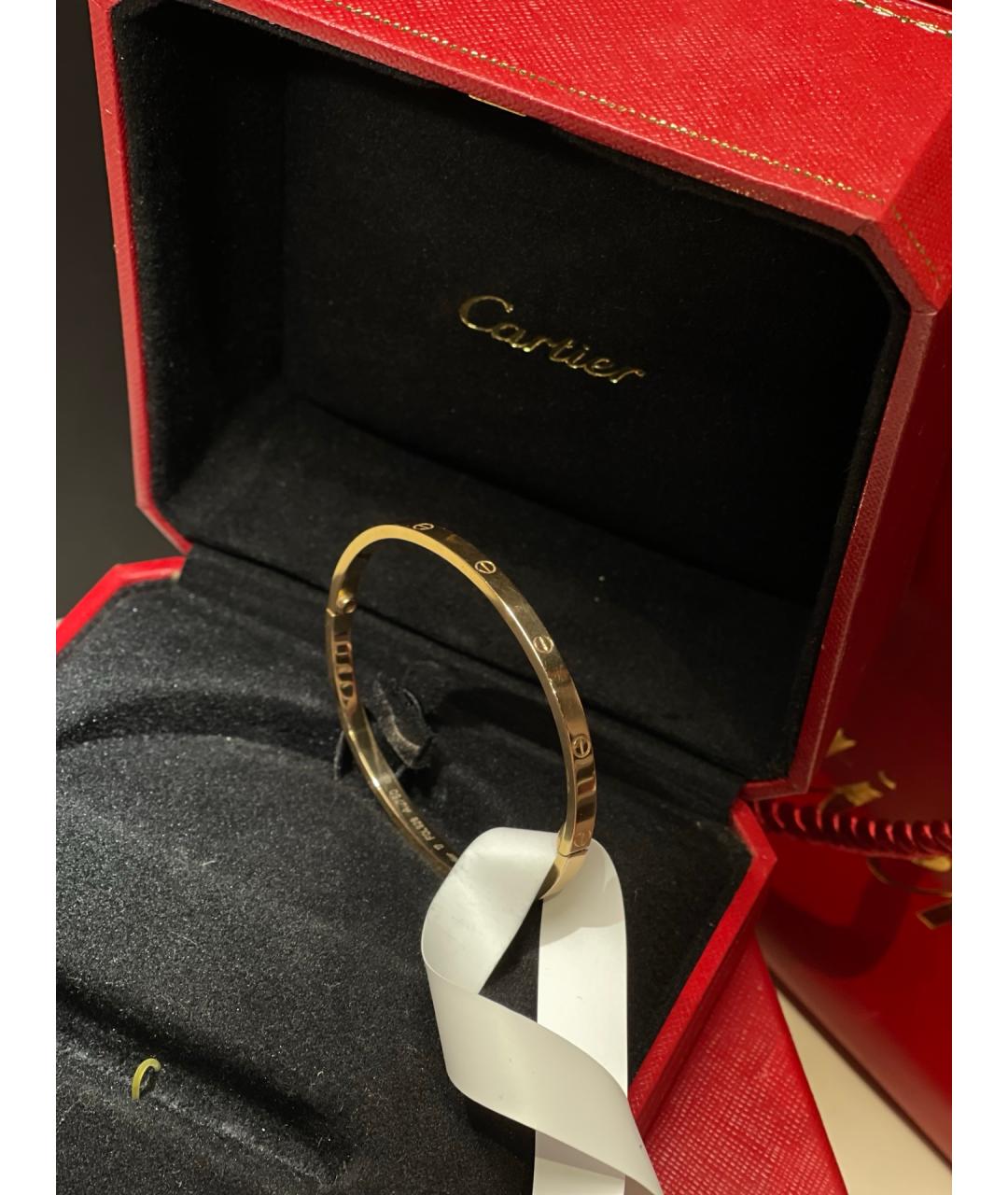 CARTIER Золотой браслет из розового золота, фото 5