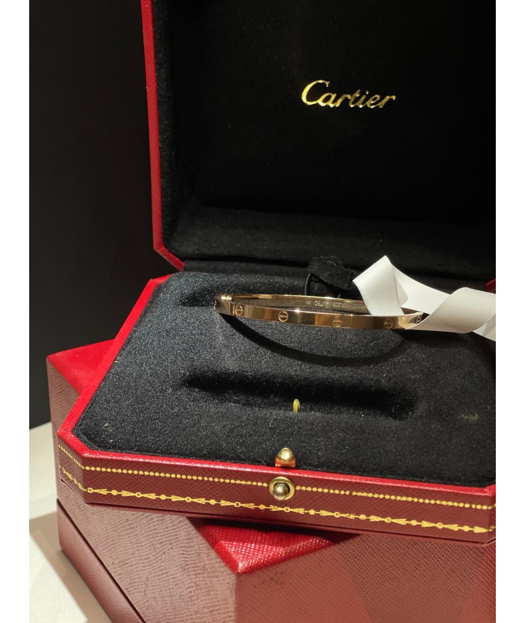 CARTIER Золотой браслет из розового золота, фото 6