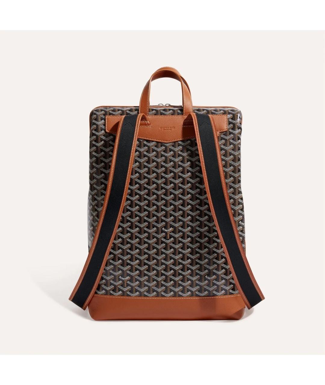 GOYARD Коричневый рюкзак, фото 3