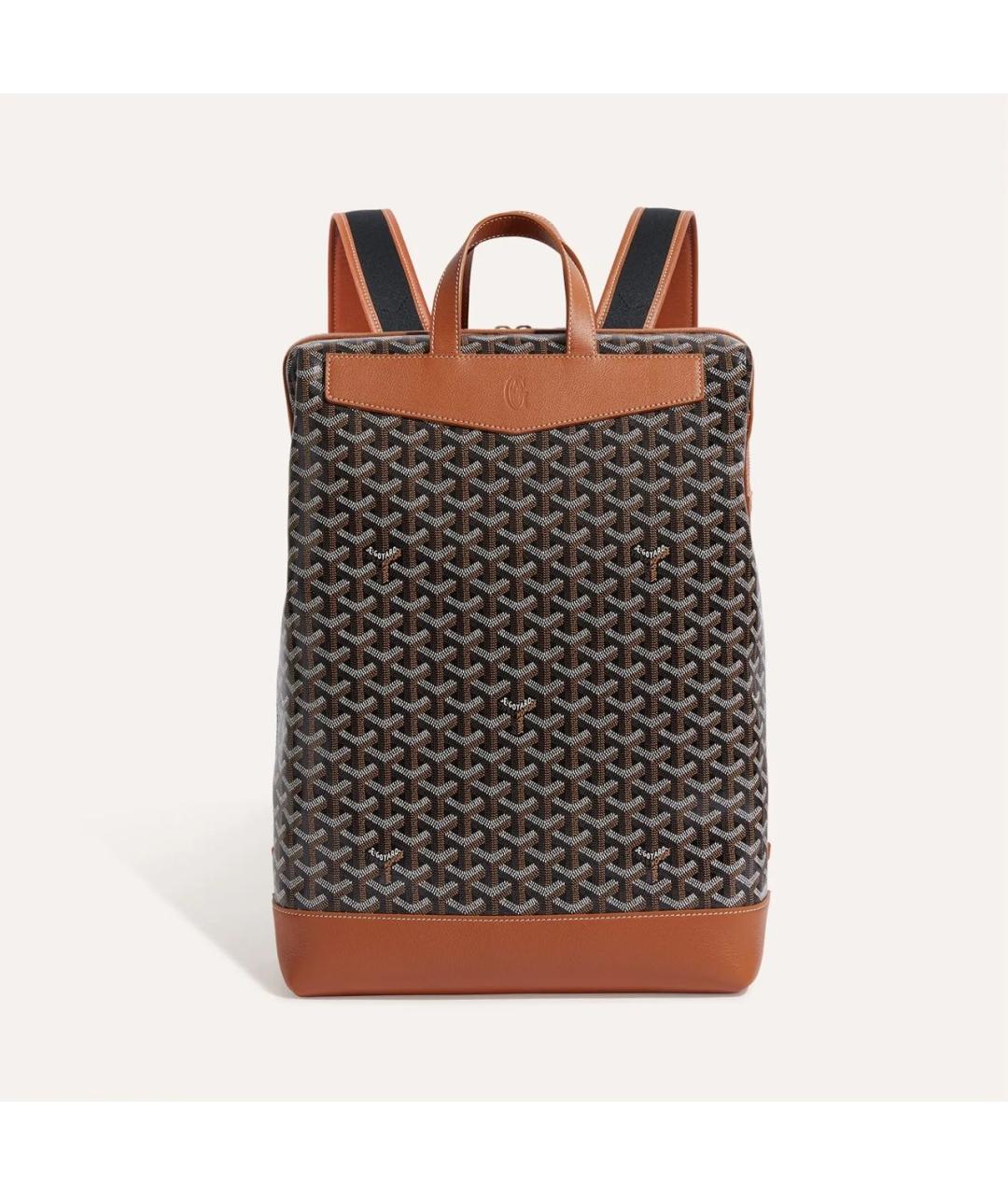 GOYARD Коричневый рюкзак, фото 2