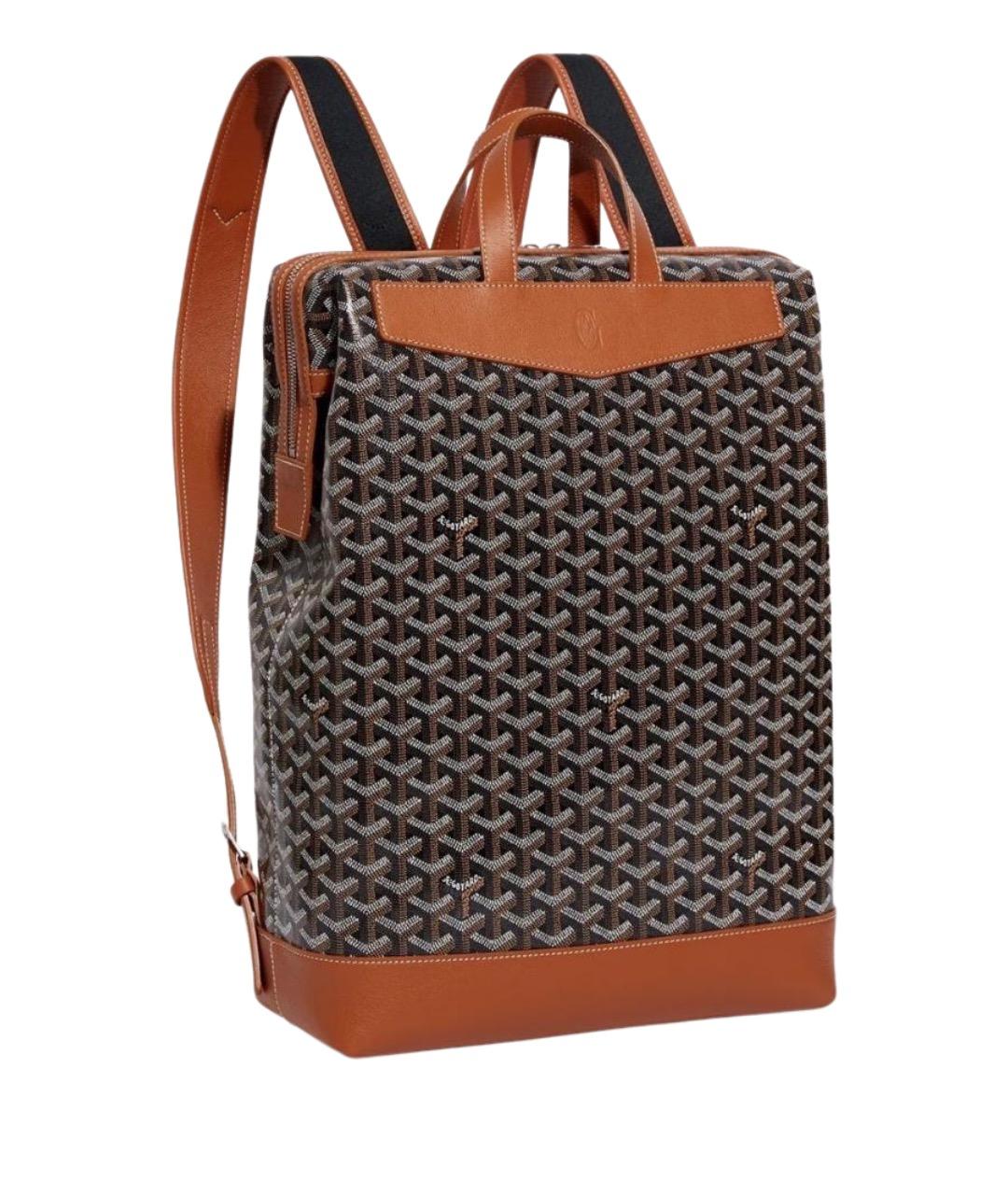GOYARD Коричневый рюкзак, фото 1
