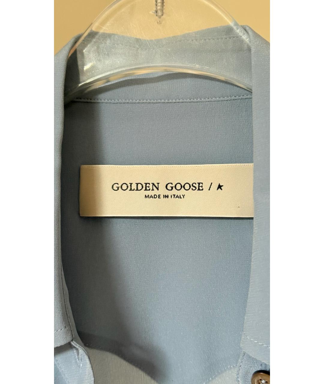 GOLDEN GOOSE Голубая рубашка, фото 6