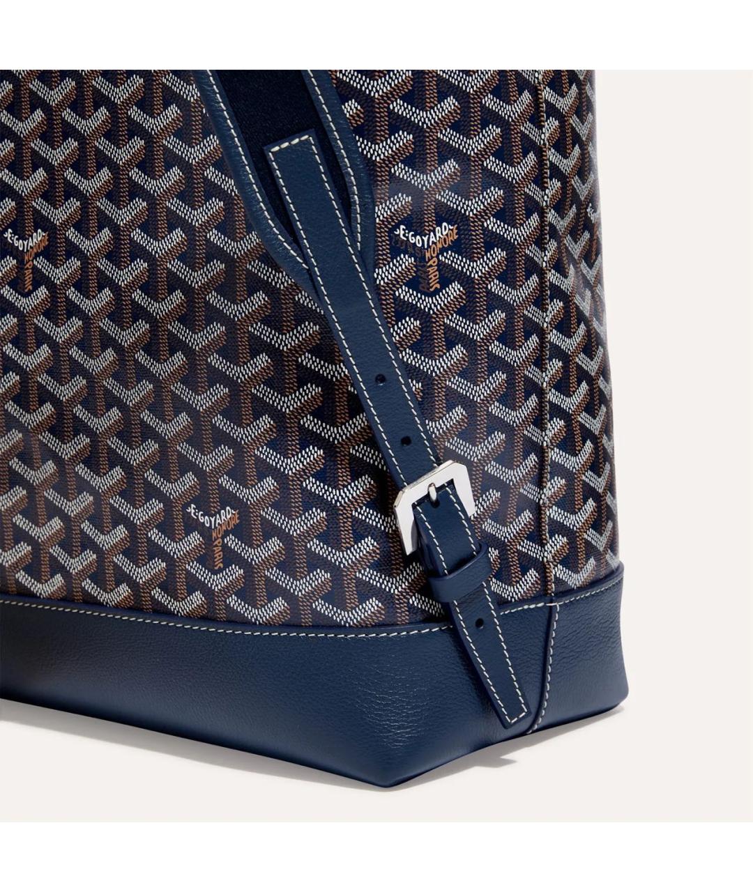 GOYARD Темно-синий рюкзак, фото 6