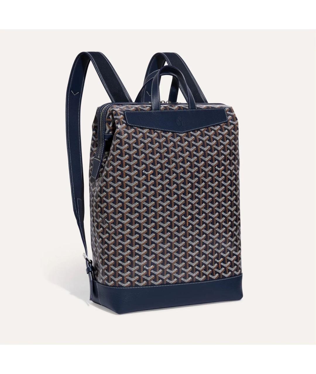 GOYARD Темно-синий рюкзак, фото 7
