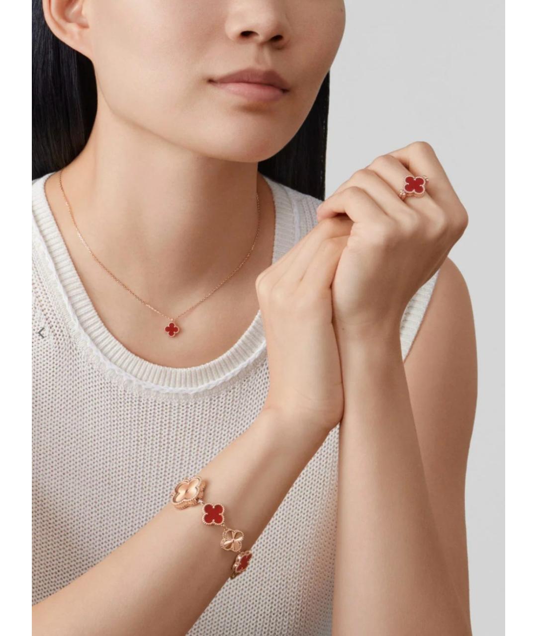 VAN CLEEF & ARPELS Золотое колье из розового золота, фото 6