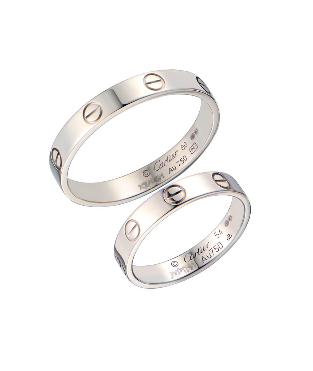CARTIER Золотое кольцо из белого золота, фото 1