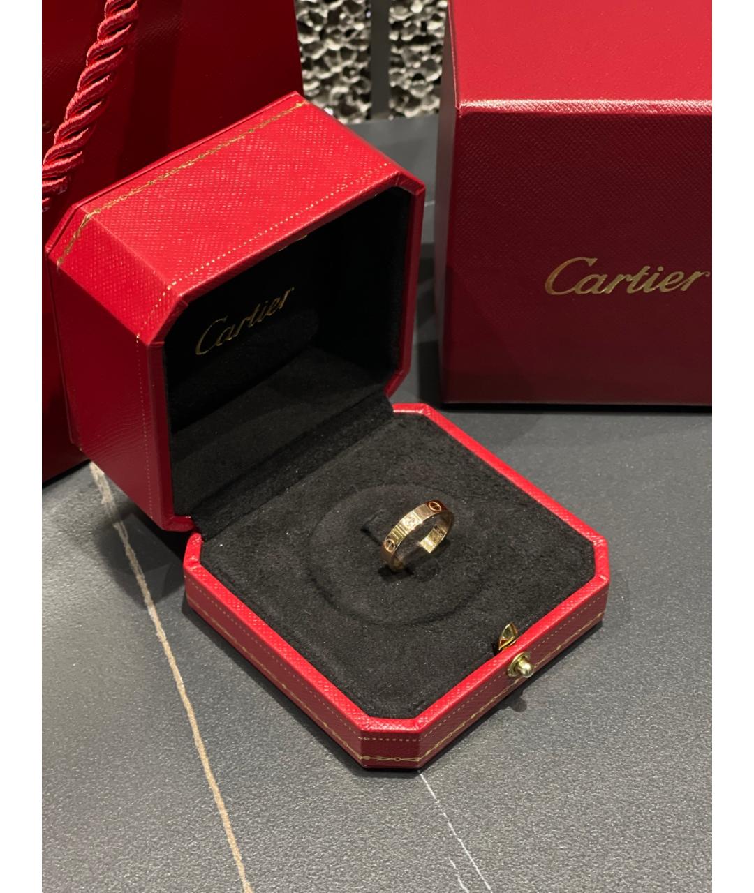 CARTIER Золотое кольцо из розового золота, фото 8