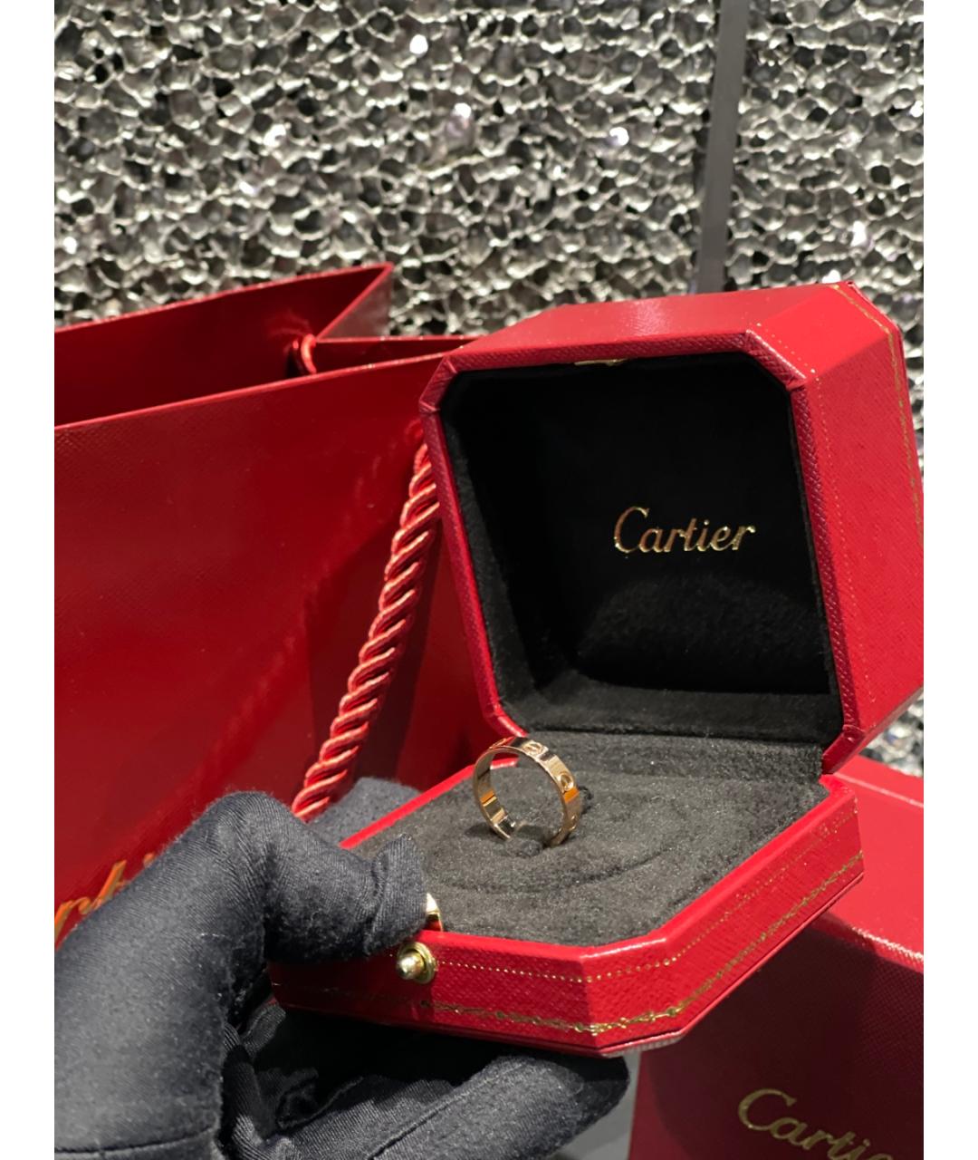 CARTIER Золотое кольцо из розового золота, фото 4