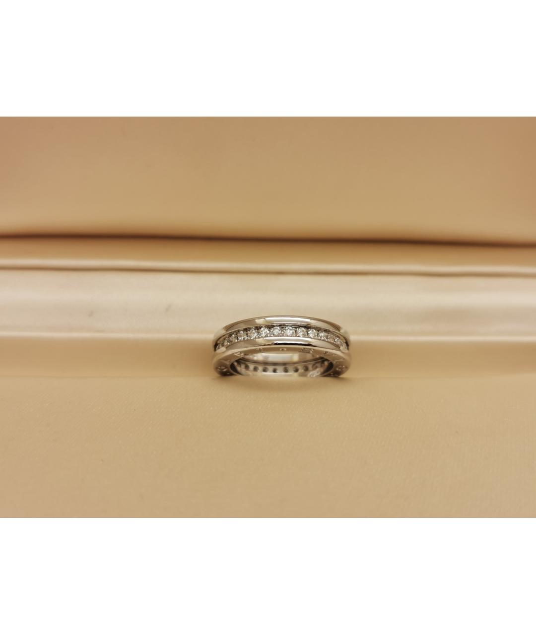 BVLGARI Серебряное кольцо из белого золота, фото 4