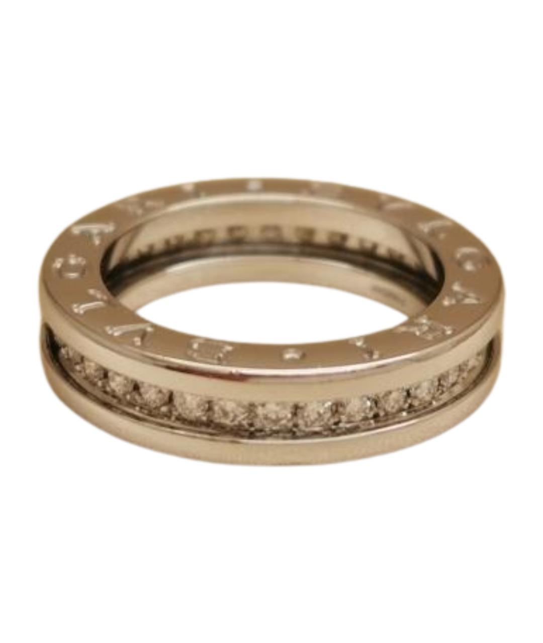 BVLGARI Серебряное кольцо из белого золота, фото 1