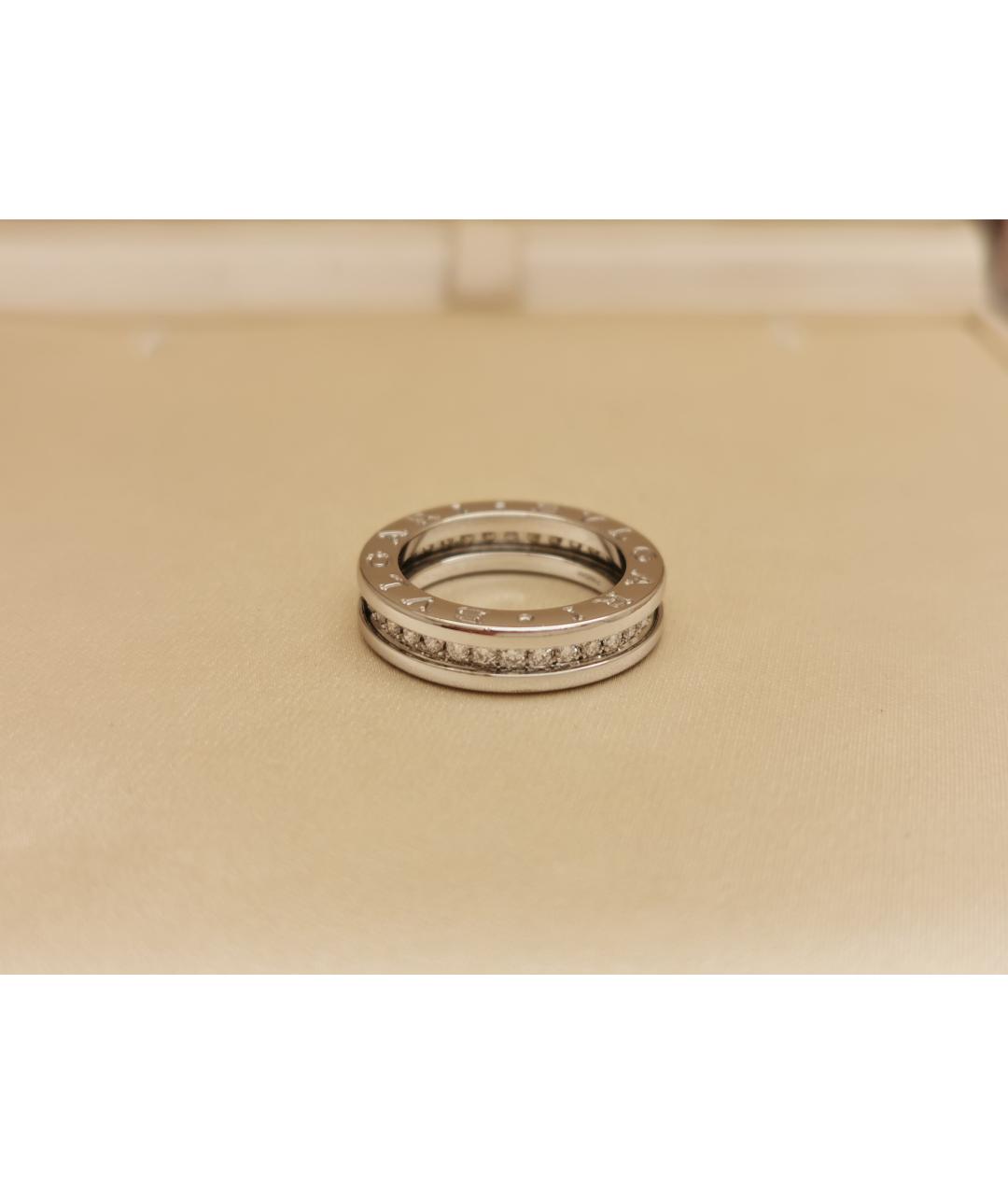 BVLGARI Серебряное кольцо из белого золота, фото 10