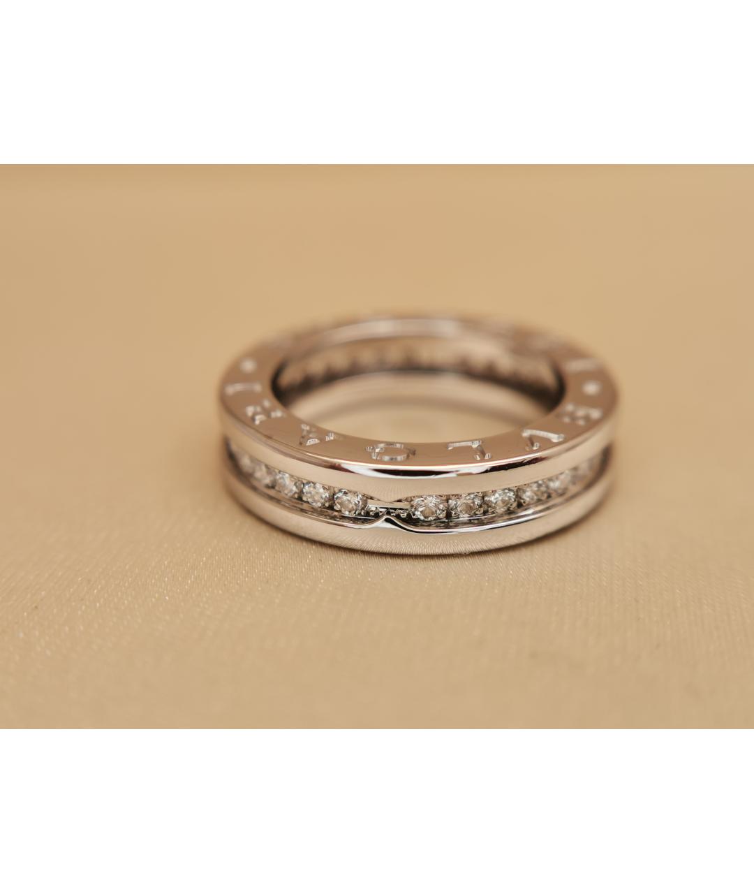 BVLGARI Серебряное кольцо из белого золота, фото 6