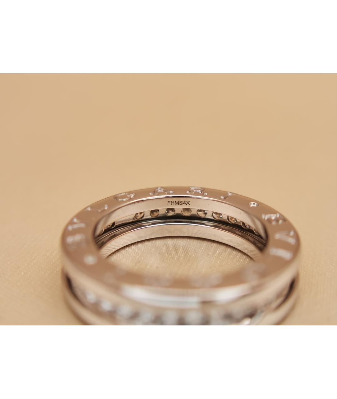 BVLGARI Серебряное кольцо из белого золота, фото 7