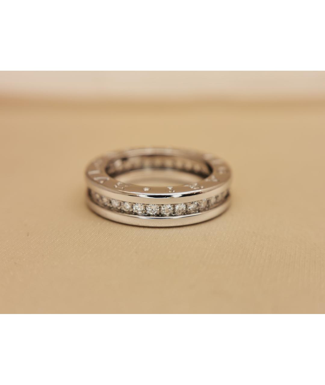 BVLGARI Серебряное кольцо из белого золота, фото 5