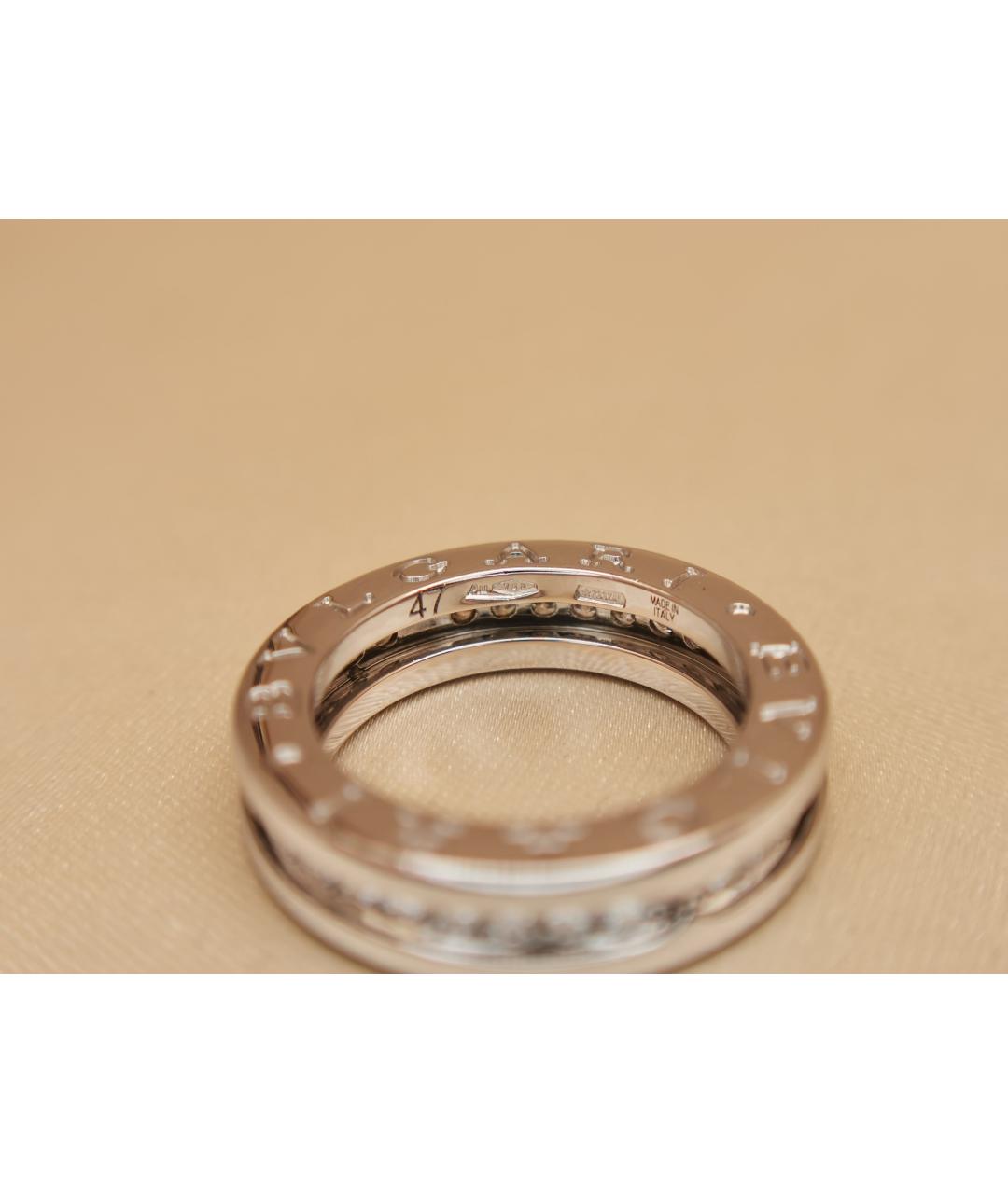 BVLGARI Серебряное кольцо из белого золота, фото 8