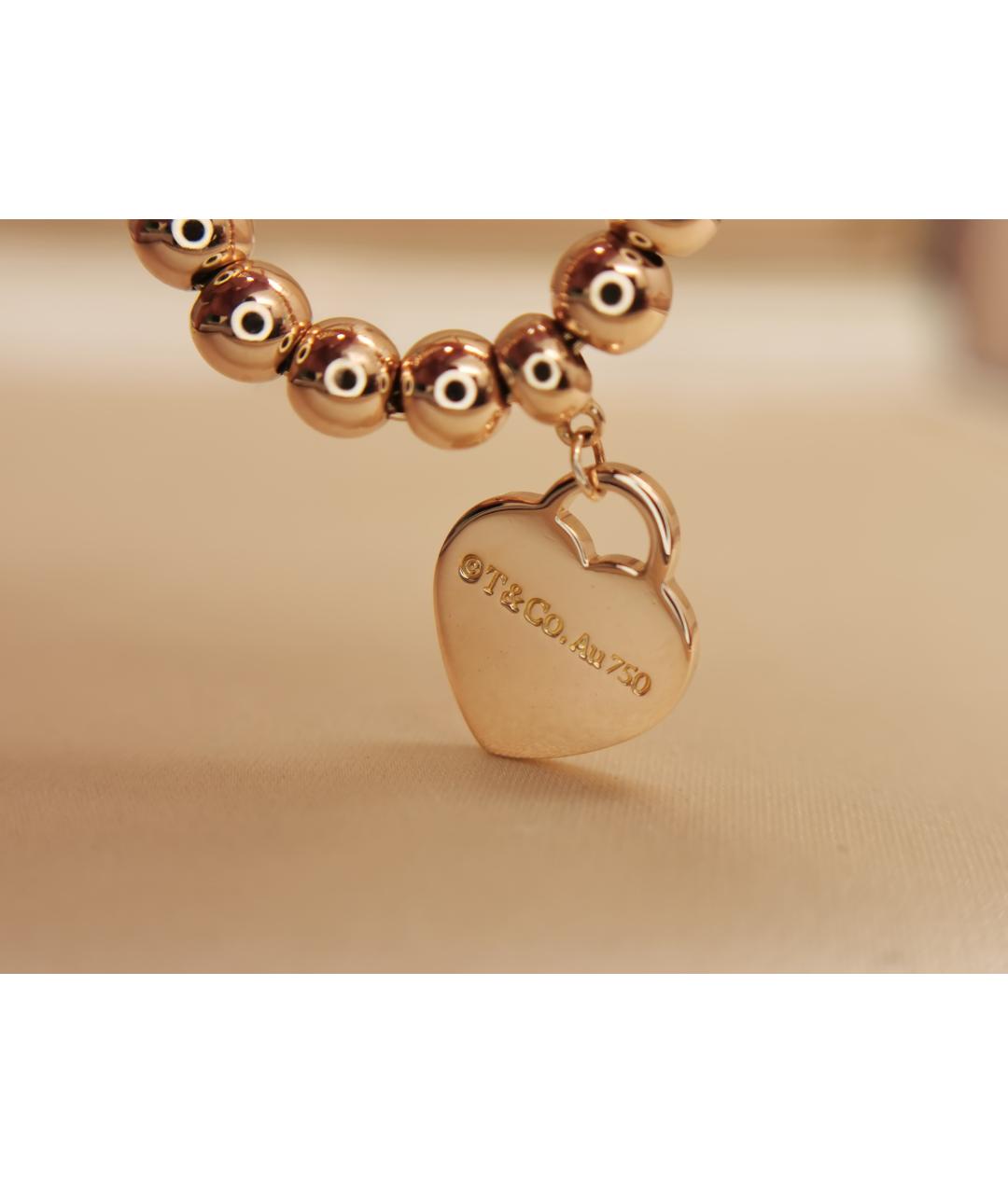 TIFFANY&CO Золотой браслет из розового золота, фото 5