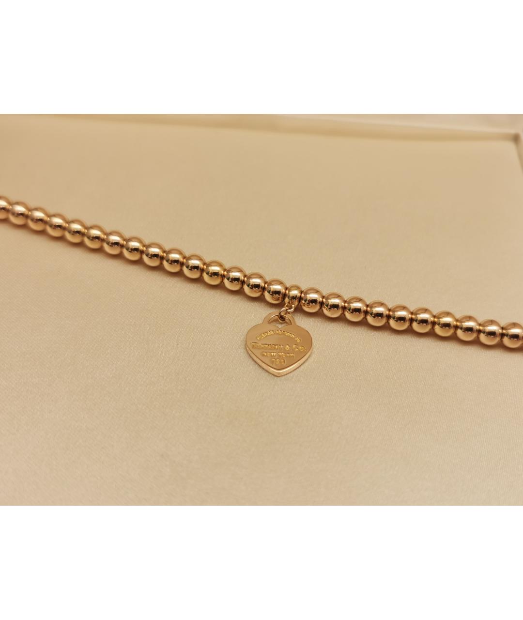 TIFFANY&CO Золотой браслет из розового золота, фото 3
